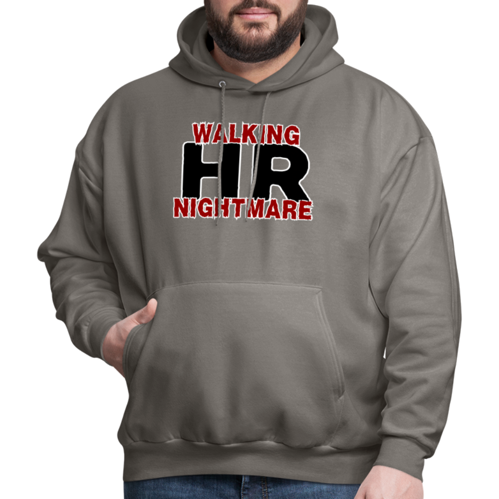 WALKING HR NIGHTMARE Men's Hoodie - asphalt gray