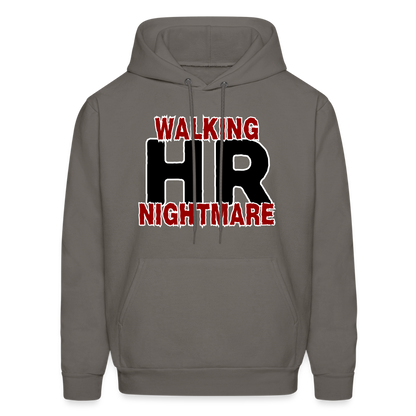 WALKING HR NIGHTMARE Men's Hoodie - asphalt gray