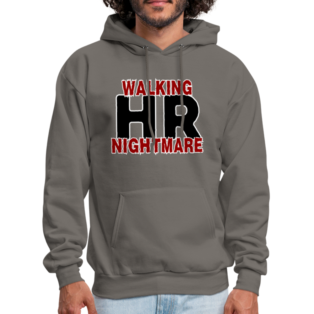 WALKING HR NIGHTMARE Men's Hoodie - asphalt gray