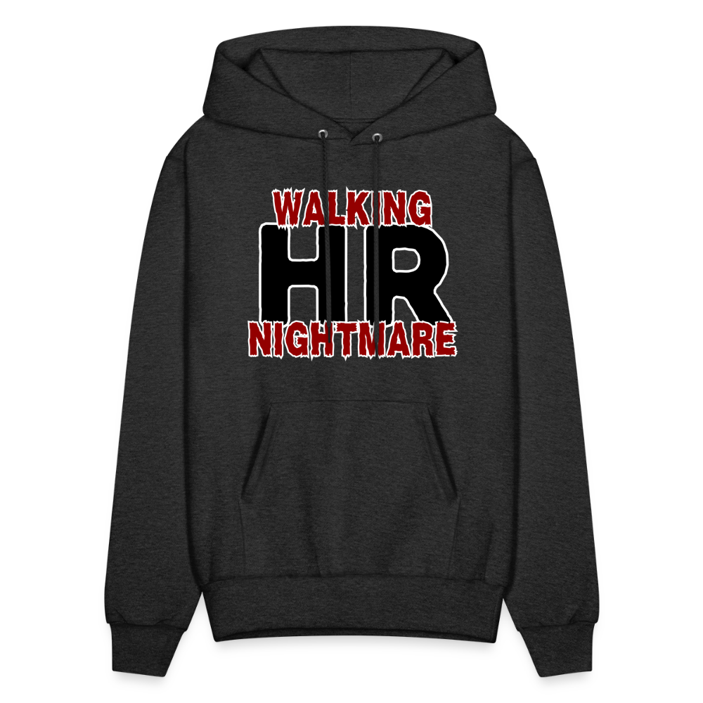 WALKING HR NIGHTMARE Men's Hoodie - charcoal grey