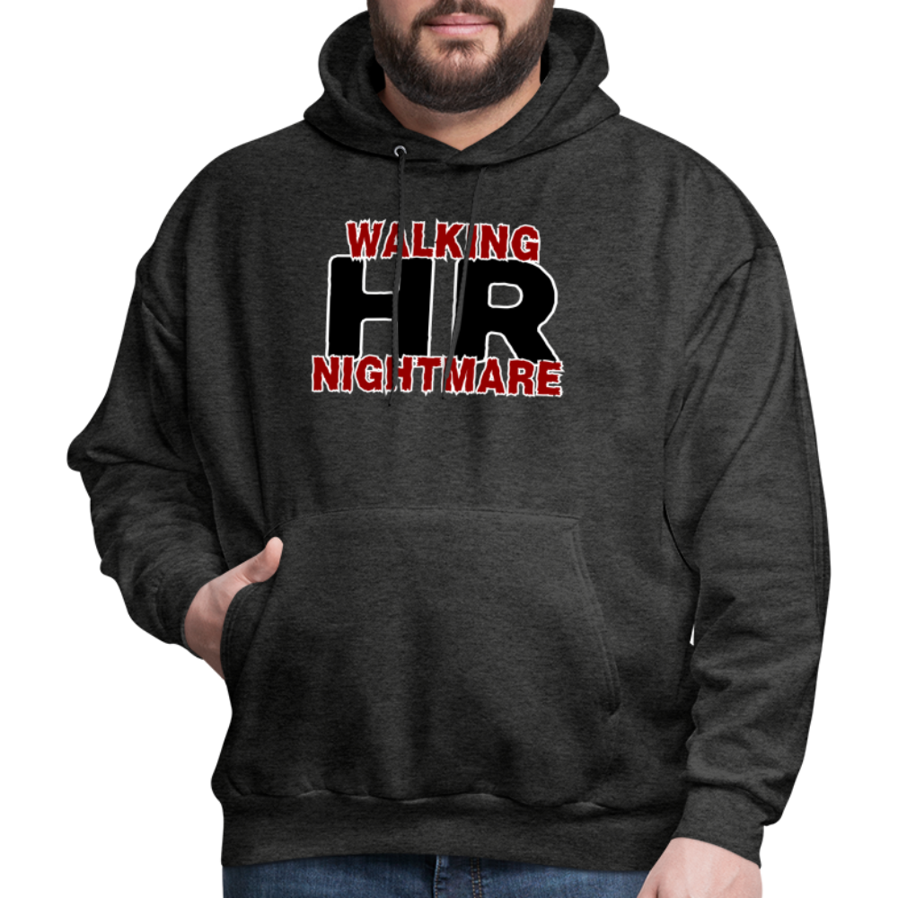 WALKING HR NIGHTMARE Men's Hoodie - charcoal grey