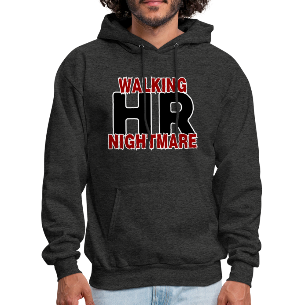 WALKING HR NIGHTMARE Men's Hoodie - charcoal grey