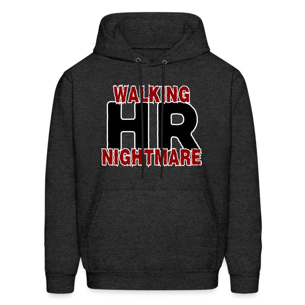 WALKING HR NIGHTMARE Men's Hoodie - charcoal grey