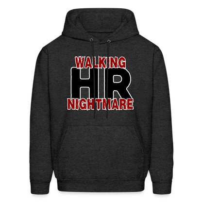 WALKING HR NIGHTMARE Men's Hoodie - charcoal grey