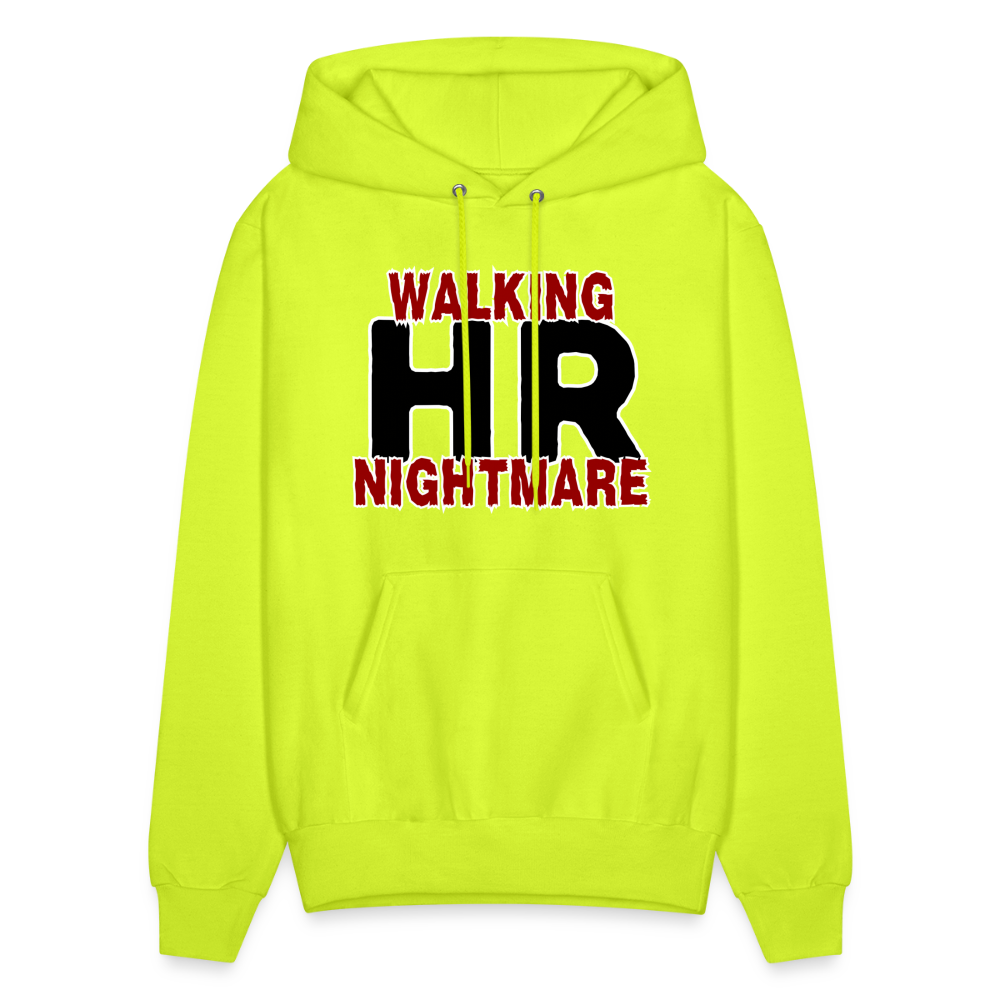 WALKING HR NIGHTMARE Men's Hoodie - safety green