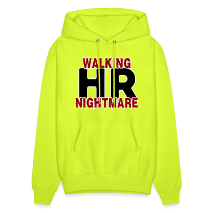WALKING HR NIGHTMARE Men's Hoodie - safety green