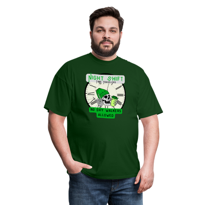 NO DAYWALKERS ALLOWED Unisex Classic T-Shirt - forest green