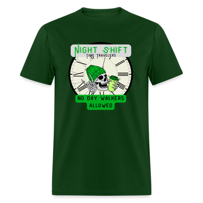 NO DAYWALKERS ALLOWED Unisex Classic T-Shirt - forest green