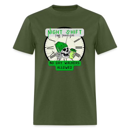 NO DAYWALKERS ALLOWED Unisex Classic T-Shirt - military green