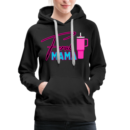 Feral Mama Women’s Premium Hoodie - black