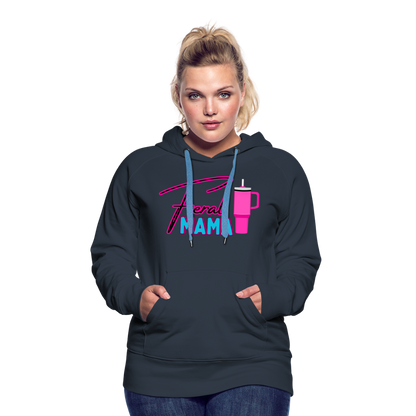 Feral Mama Women’s Premium Hoodie - navy