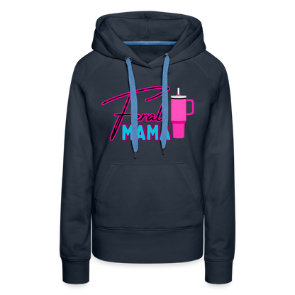 Feral Mama Women’s Premium Hoodie - navy