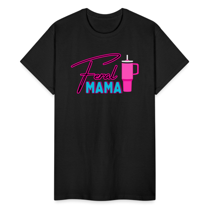 Feral Mama Gildan Ultra Cotton Adult T-Shirt - black
