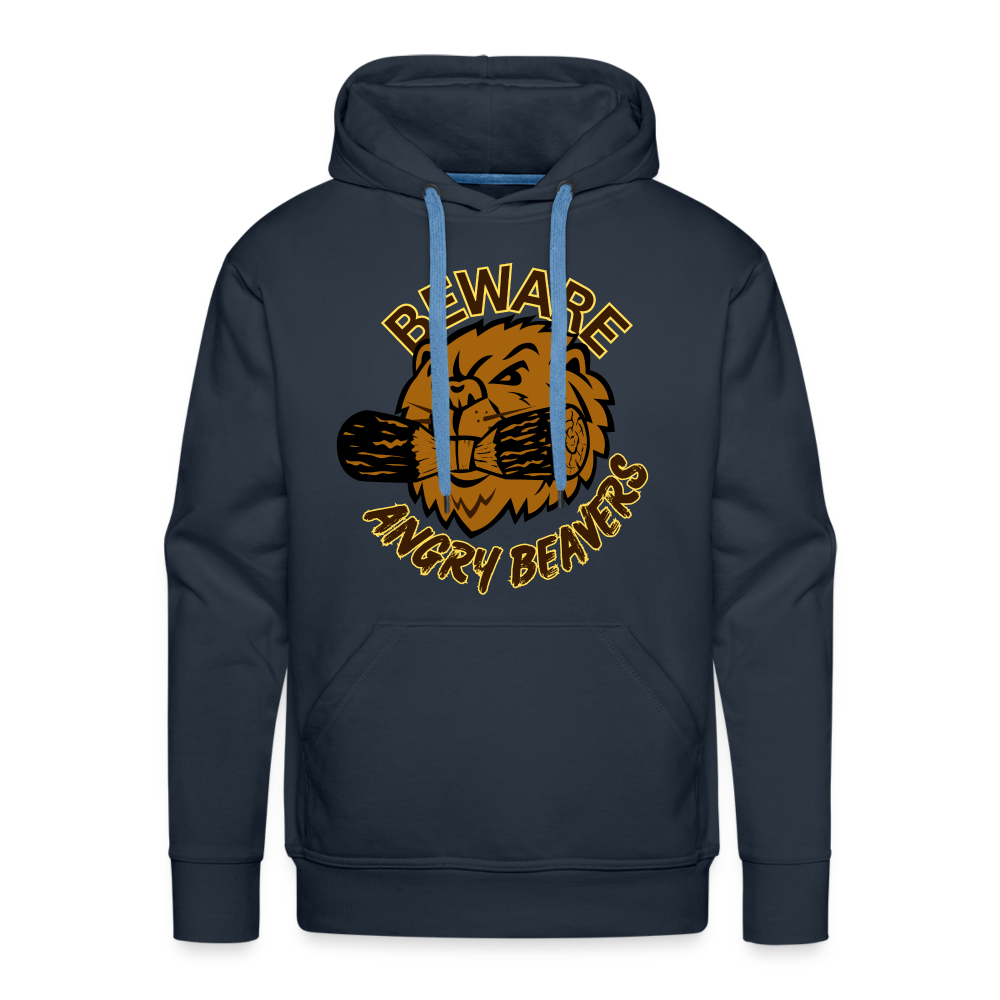 Angry Beavers Men’s Premium Hoodie - navy