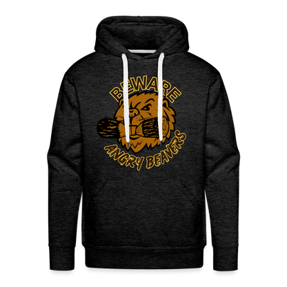 Angry Beavers Men’s Premium Hoodie - charcoal grey