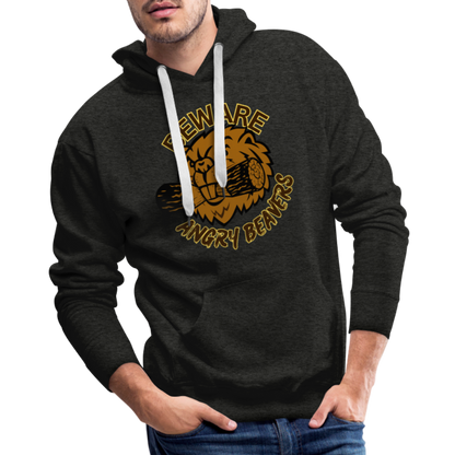 Angry Beavers Men’s Premium Hoodie - charcoal grey