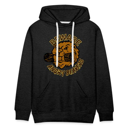 Angry Beavers Men’s Premium Hoodie - charcoal grey
