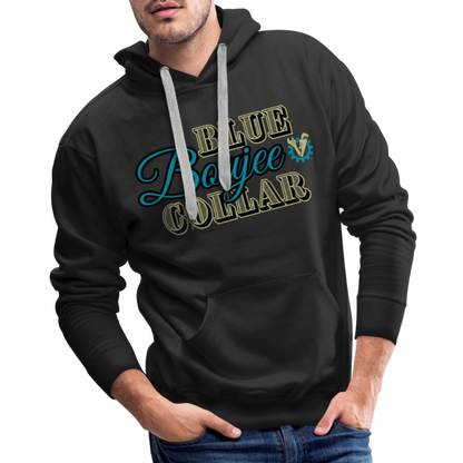 Blue Collar Boujee Men’s Premium Hoodie - black