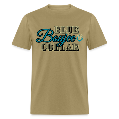 Blue Collar Boujee Men’s Unisex Classic T-Shirt - khaki