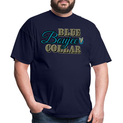 Blue Collar Boujee Men’s Unisex Classic T-Shirt - navy