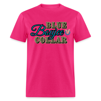 Blue Collar Boujee Men’s Unisex Classic T-Shirt - fuchsia