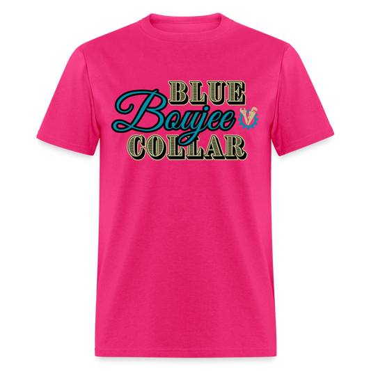 Blue Collar Boujee Men’s Unisex Classic T-Shirt - fuchsia