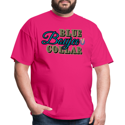 Blue Collar Boujee Men’s Unisex Classic T-Shirt - fuchsia