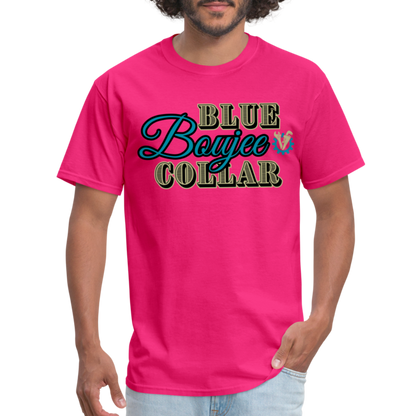 Blue Collar Boujee Men’s Unisex Classic T-Shirt - fuchsia