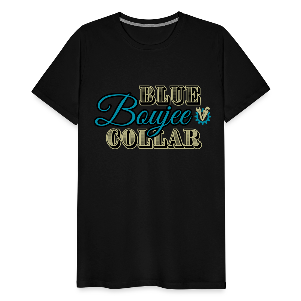 Blue Collar Boujee Men's Premium T-Shirt - black