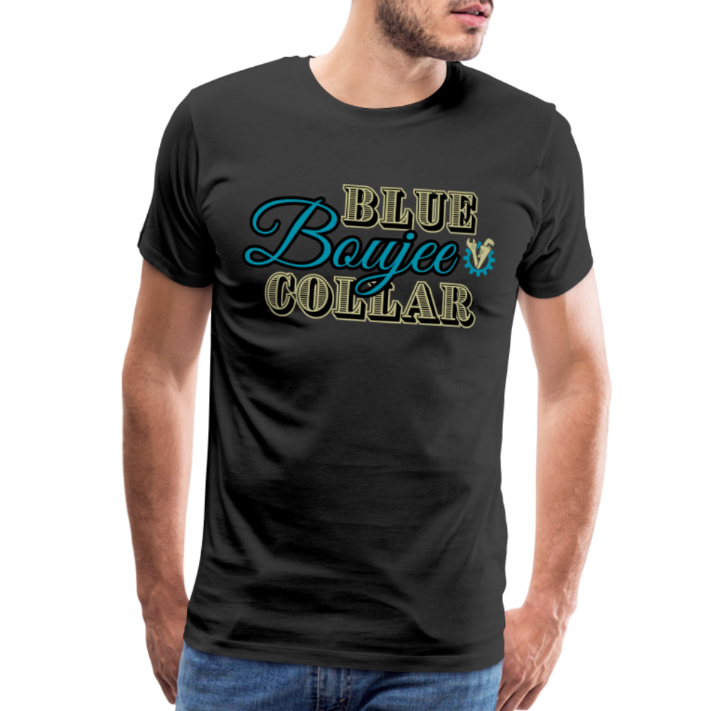 Blue Collar Boujee Men's Premium T-Shirt - black