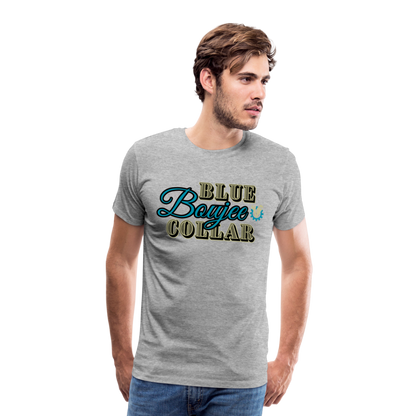 Blue Collar Boujee Men's Premium T-Shirt - heather gray