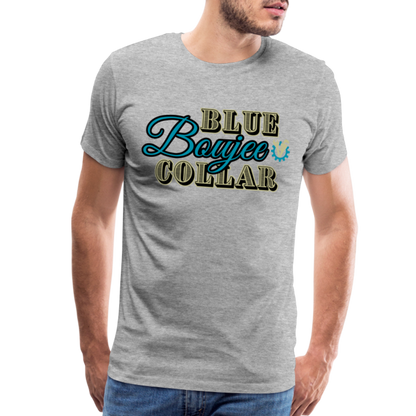 Blue Collar Boujee Men's Premium T-Shirt - heather gray