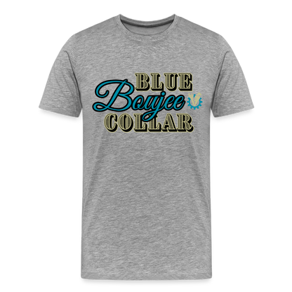 Blue Collar Boujee Men's Premium T-Shirt - heather gray