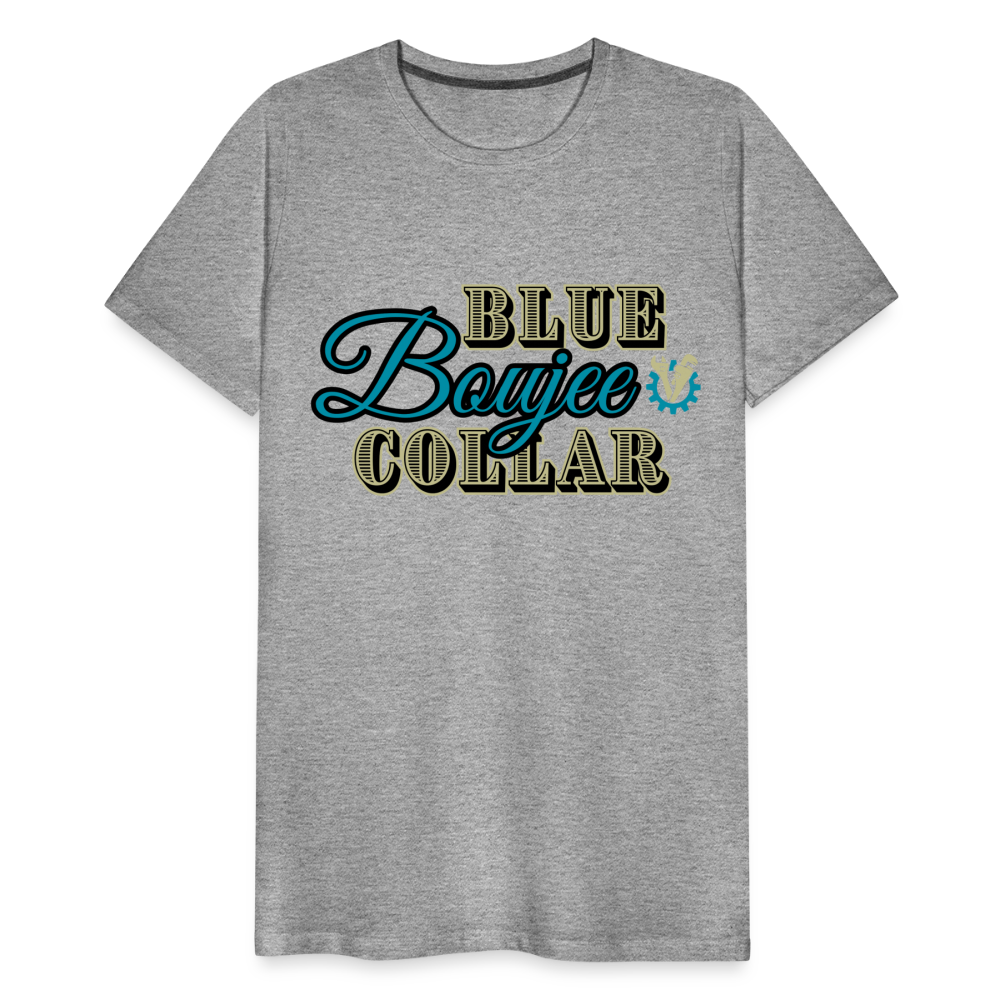 Blue Collar Boujee Men's Premium T-Shirt - heather gray