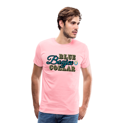 Blue Collar Boujee Men's Premium T-Shirt - pink