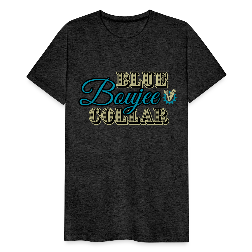 Blue Collar Boujee Men's Premium T-Shirt - charcoal grey