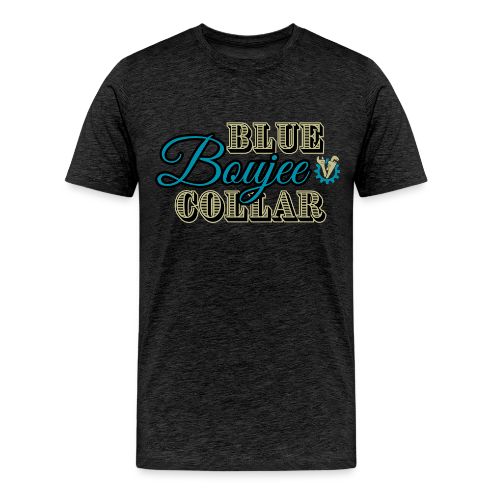 Blue Collar Boujee Men's Premium T-Shirt - charcoal grey