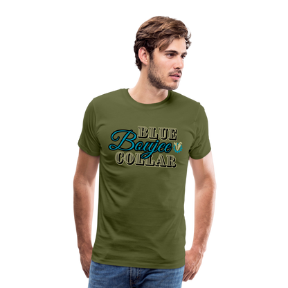 Blue Collar Boujee Men's Premium T-Shirt - olive green