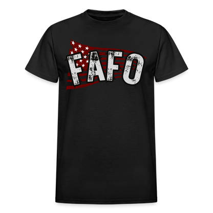 FAFO Gildan Ultra Cotton Adult T-Shirt - black