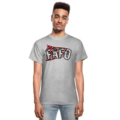 FAFO Gildan Ultra Cotton Adult T-Shirt - heather gray
