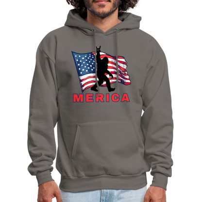 Merica Men's Hoodie - asphalt gray