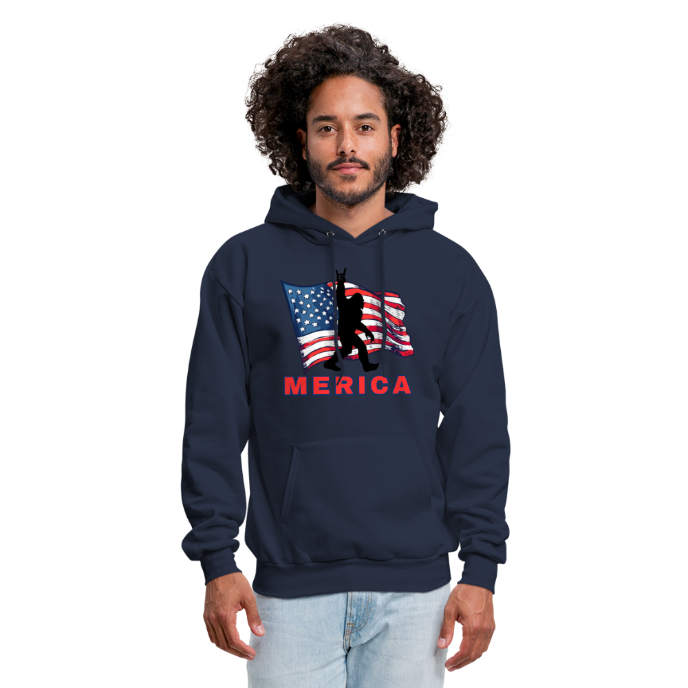 Merica Men's Hoodie - navy