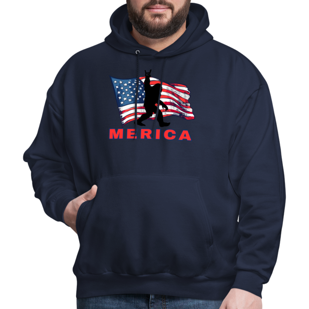 Merica Men's Hoodie - navy