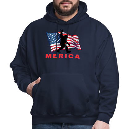 Merica Men's Hoodie - navy