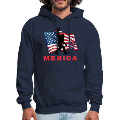 Merica Men's Hoodie - navy