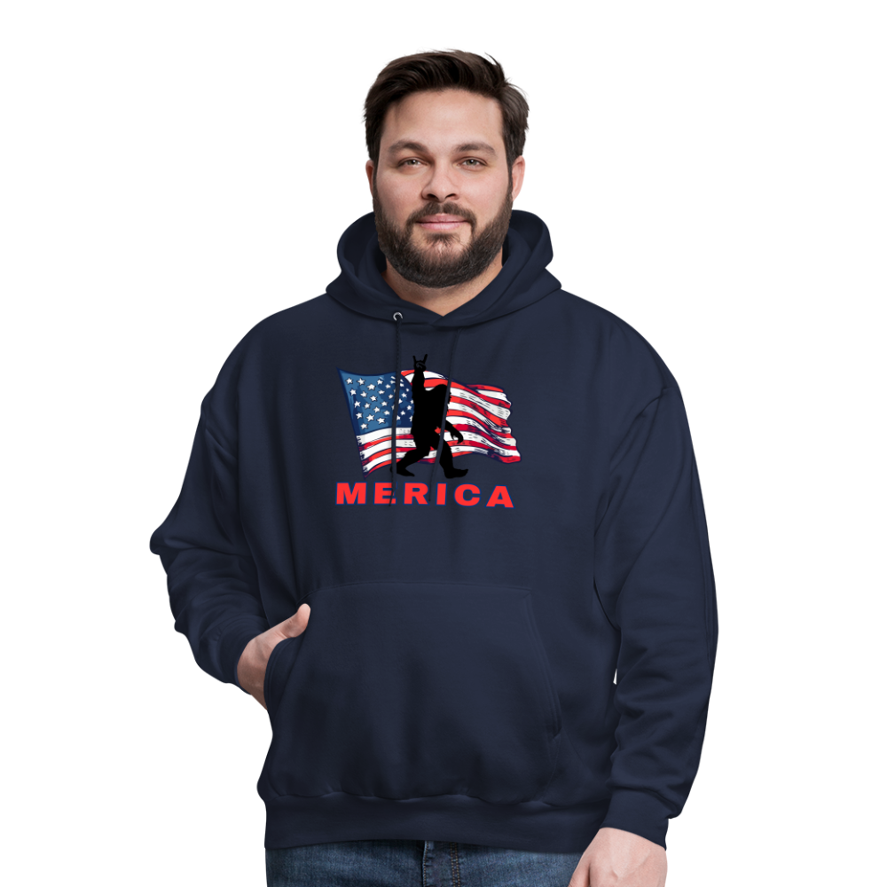 Merica Men's Hoodie - navy