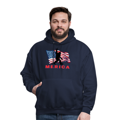 Merica Men's Hoodie - navy