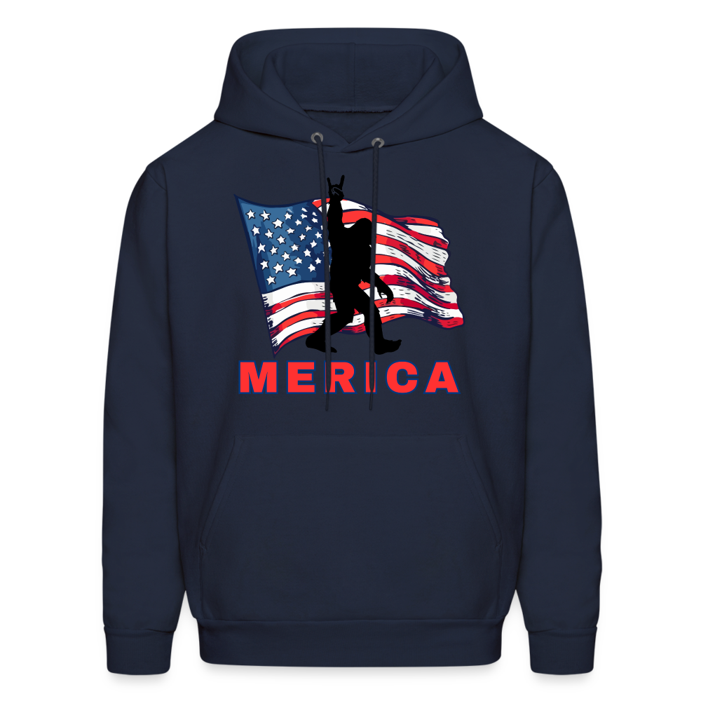 Merica Men's Hoodie - navy