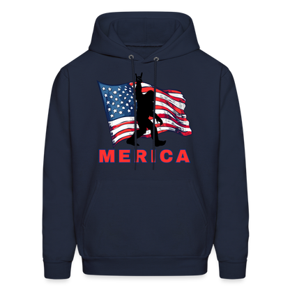 Merica Men's Hoodie - navy