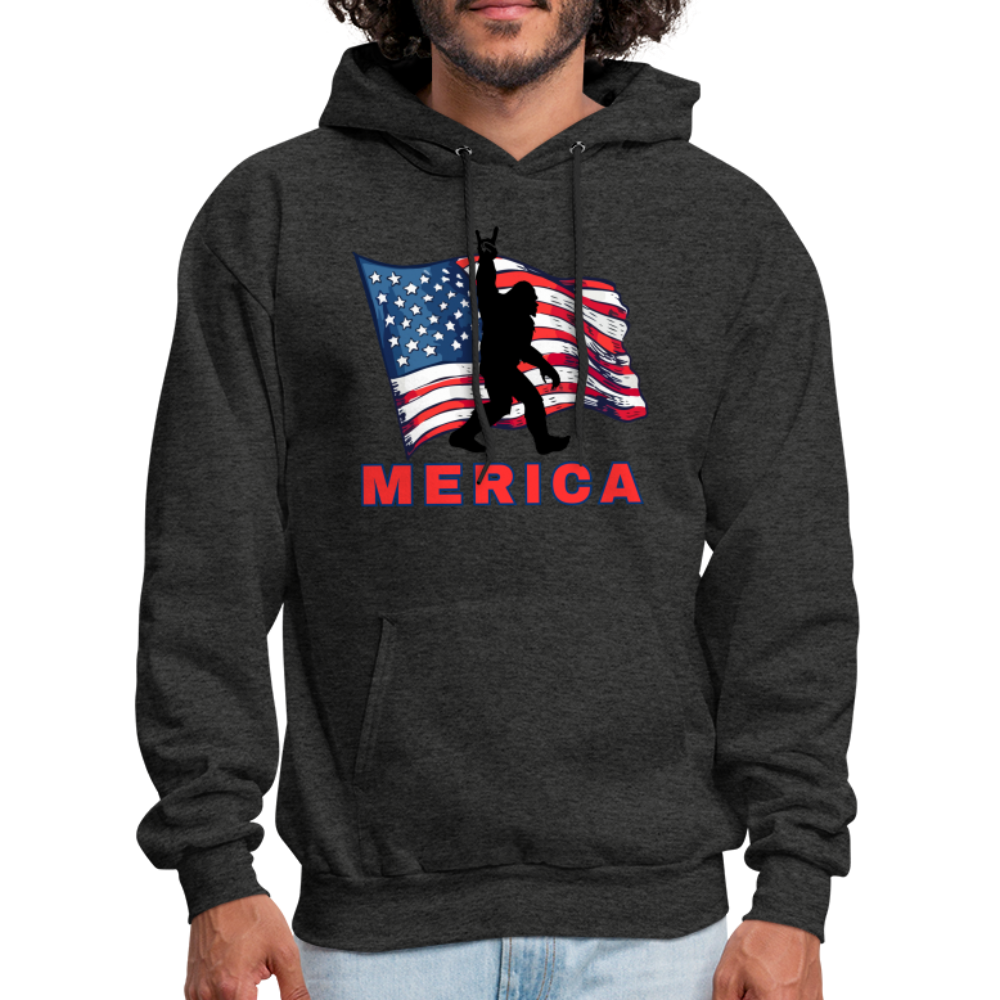 Merica Men's Hoodie - charcoal grey